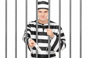 Prisonor Behind Bars