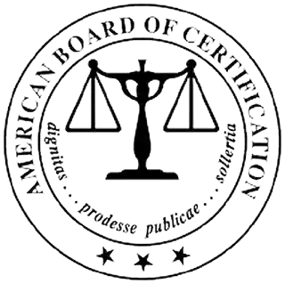 New Mexico Financial & Estate Planning Attorneys American Board of Certification badge.