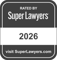 2026 Super Lawyers recognition badge for trusted estate planning and probate legal services