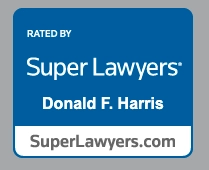 Super Lawyers rated attorney Donald F. Harris recognized for excellence in estate planning and probate law